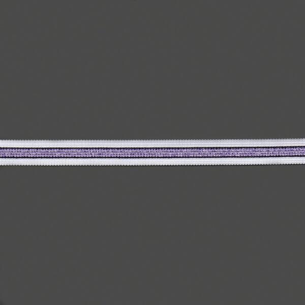 FITA RÍGIDA LISTRADA 1,7cm 20m BRANCO/PRETO/PÚRPURA - FB DO BRASIL - Imagem 3