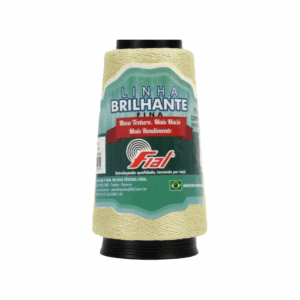LINHA BRILHANTE 500m 1307P - AMARELO BEBÊ - FIAL