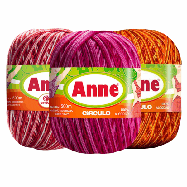 FIO ANNE 500 MULTICOLOR 147,5g - CÍRCULO