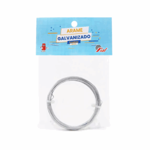 ARAME GALVANIZADO 1,24mm 5m - FIAL