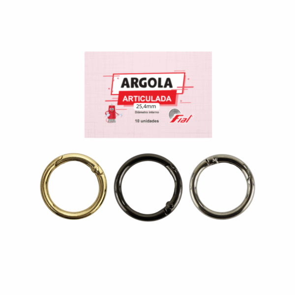 ARGOLA ARTICULADA 25,4mm (Unidade) - FIAL