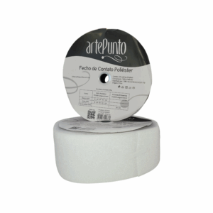 FECHO DE CONTATO COSTURA 100mm 25m - BRANCO - ARTEPUNTO