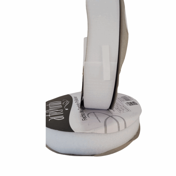 FECHO DE CONTATO COSTURA 50mm 25m  - BRANCO - ARTEPUNTO - Imagem 2