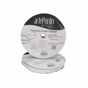FECHO DE CONTATO COSTURA 16mm 25m - BRANCO - ARTEPUNTO