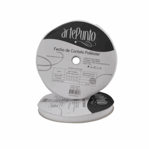 FECHO DE CONTATO COSTURA 20mm 25m - BRANCO - ARTEPUNTO