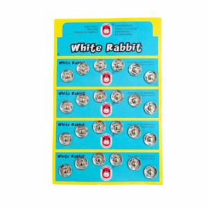 COLCHETE DE PRESSÃO N°3 15mm C/24 Un - WHITE RABBIT