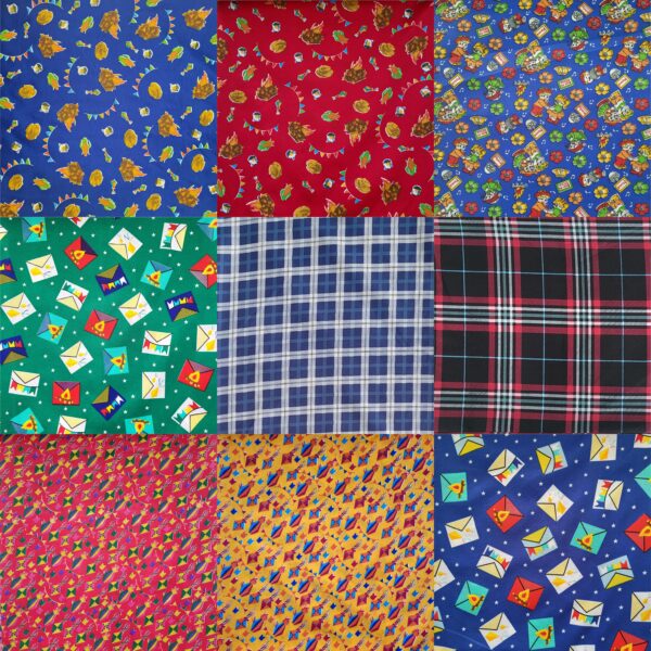 TECIDO CHITÃO FESTA JUNINA - 1,00m x 1,50m