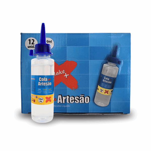 COLA DO ARTESÃO SILICONE 100ml 84g - MAKE+ - Imagem 2