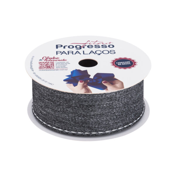 FITA JEANS PESPONTADO JMP 009 201 - 38mm x 10m - FITAS PROGRESSO - Imagem 3