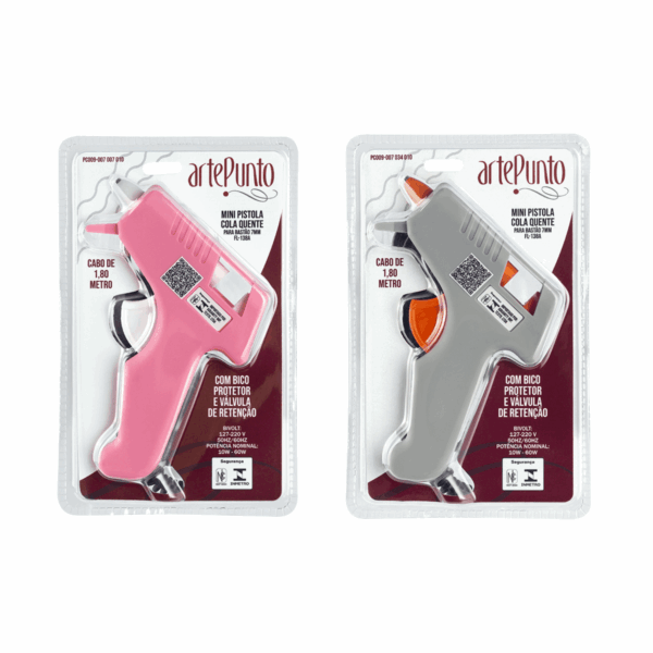 MINI PISTOLA COLA QUENTE FL-138A - 7mm 60W - ARTEPUNTO