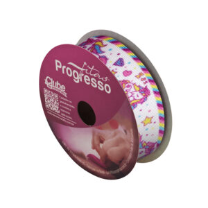 FITA GORGURÃO UNICÓRNIO 005TR 011 - 22mm x 10m - FITAS PROGRESSO