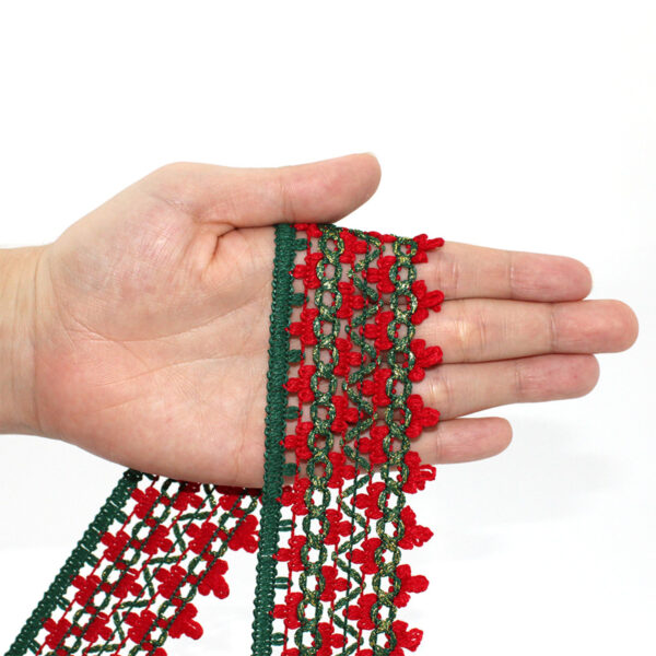 RENDA LOLLA 4,9cm 10m - B203P.M1.10 - FB DO BRASIL - Imagem 2