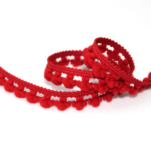 RENDA BICO POMPOM 1,3cm 10m - MB151.769.10 - FB DO BRASIL