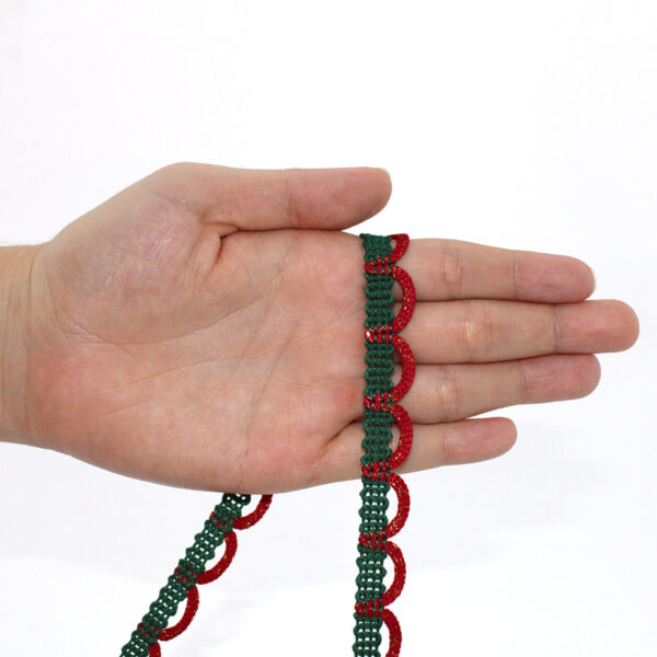 RENDA OLHAL 1,6cm 10m - B896P.M1.10 - FB DO BRASIL - Imagem 2