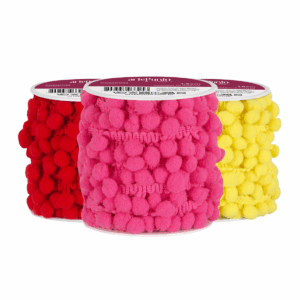 POMPOM 100% NYLON 1,6cm ROLO 10m - ARTEPUNTO