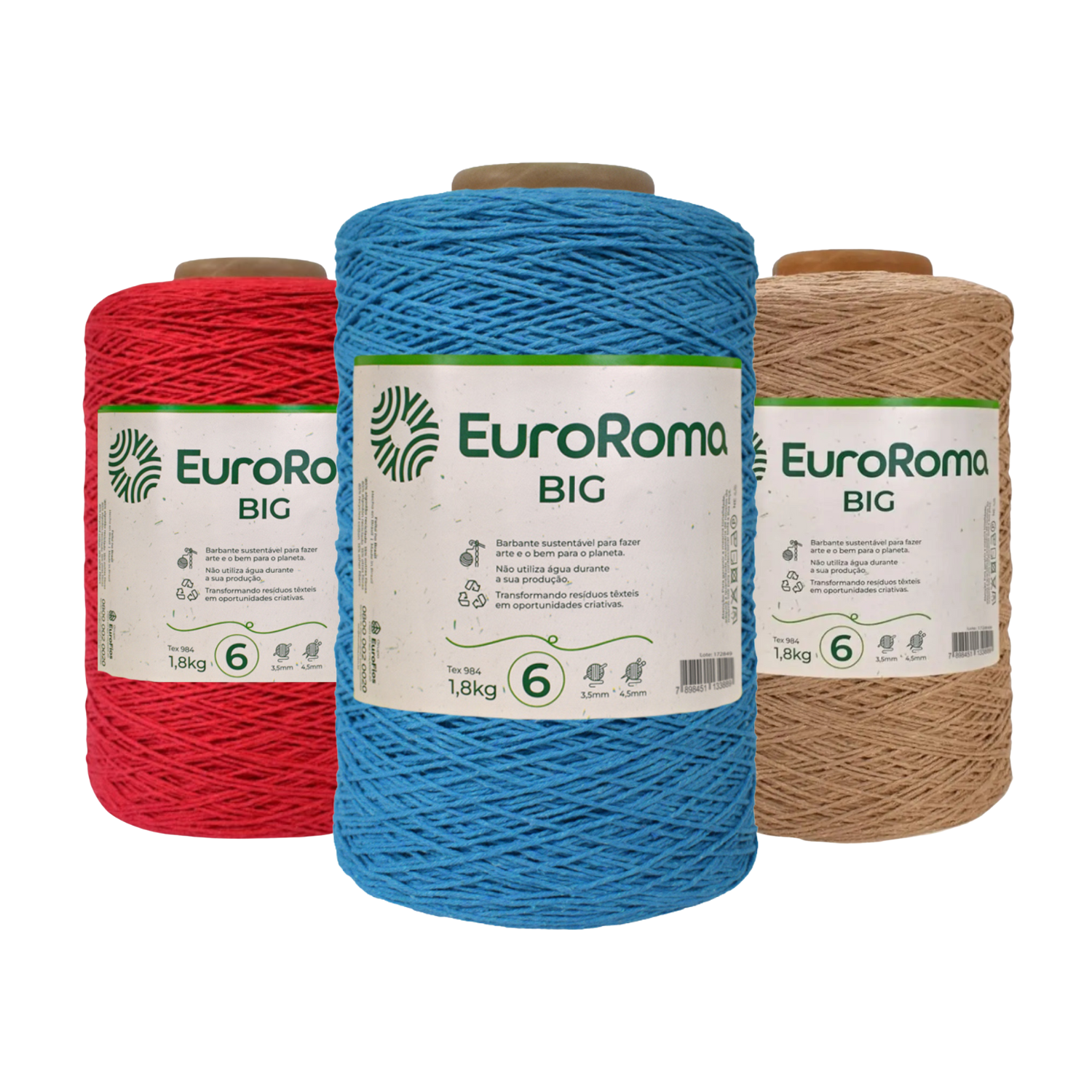BARBANTE EUROROMA BIG N°6 1830m 1,8Kg - EUROROMA
