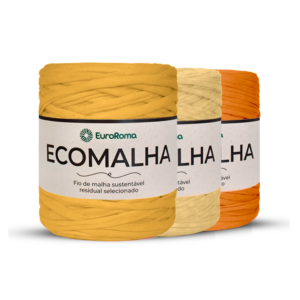 FIO DE MALHA AMARELO ECOMALHA 140m - EUROROMA