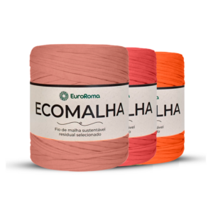 FIO DE MALHA LARANJA ECOMALHA 140m - EUROROMA