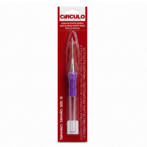 AGULHA DE PONTO RUSSO N°15 - CÍRCULO