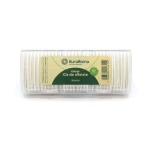 ESTOJO DE GIZ DE ALFAIATE BRANCO 30 UNIDADES - EUROROMA