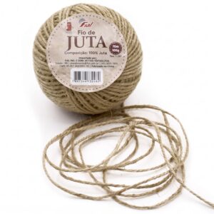FIO DE JUTA 70m 100% JUTA 100g - FIAL